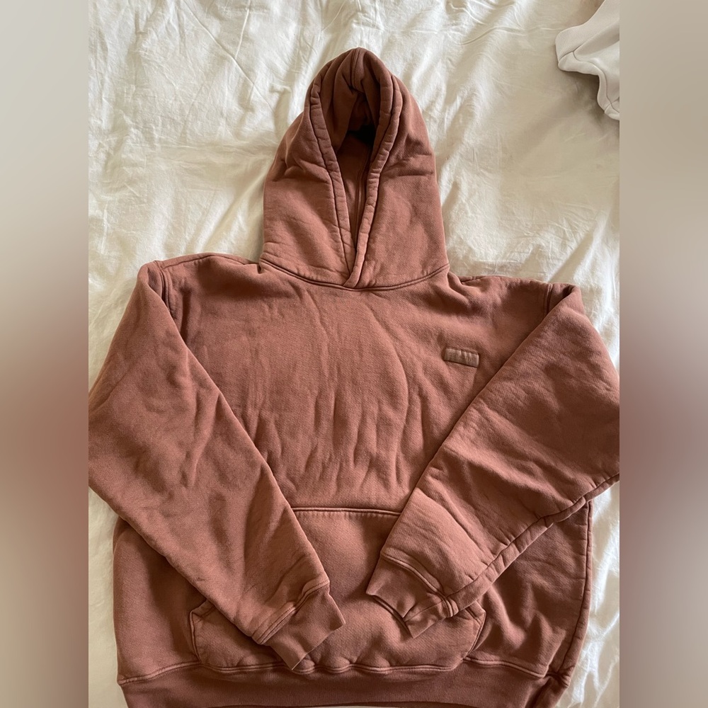 SET Active Mauve Brown Hooded Sweatshirt